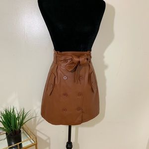 Forever 21 Faux Leather Skirt